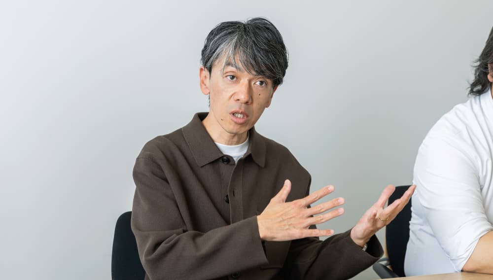 A Lawson Entertainment team member during the interview