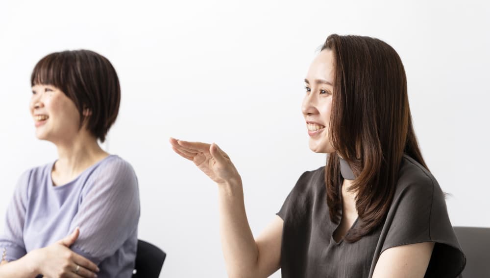 A Pet & Family Non-Life Insurance team member during the interview